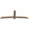 Ekena Millwork Bellingham Smooth Timber Gable Bracket, Douglas Fir, 84"W x 31"H x 3 1/2"D x 5 1/2"F, 9/12 Pitch GBW084X31X0406BEL00SDF - alternate 5